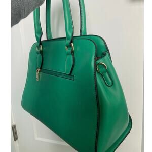 💚Sea Green Large Pocketbook Purse with Gold Zippers💚